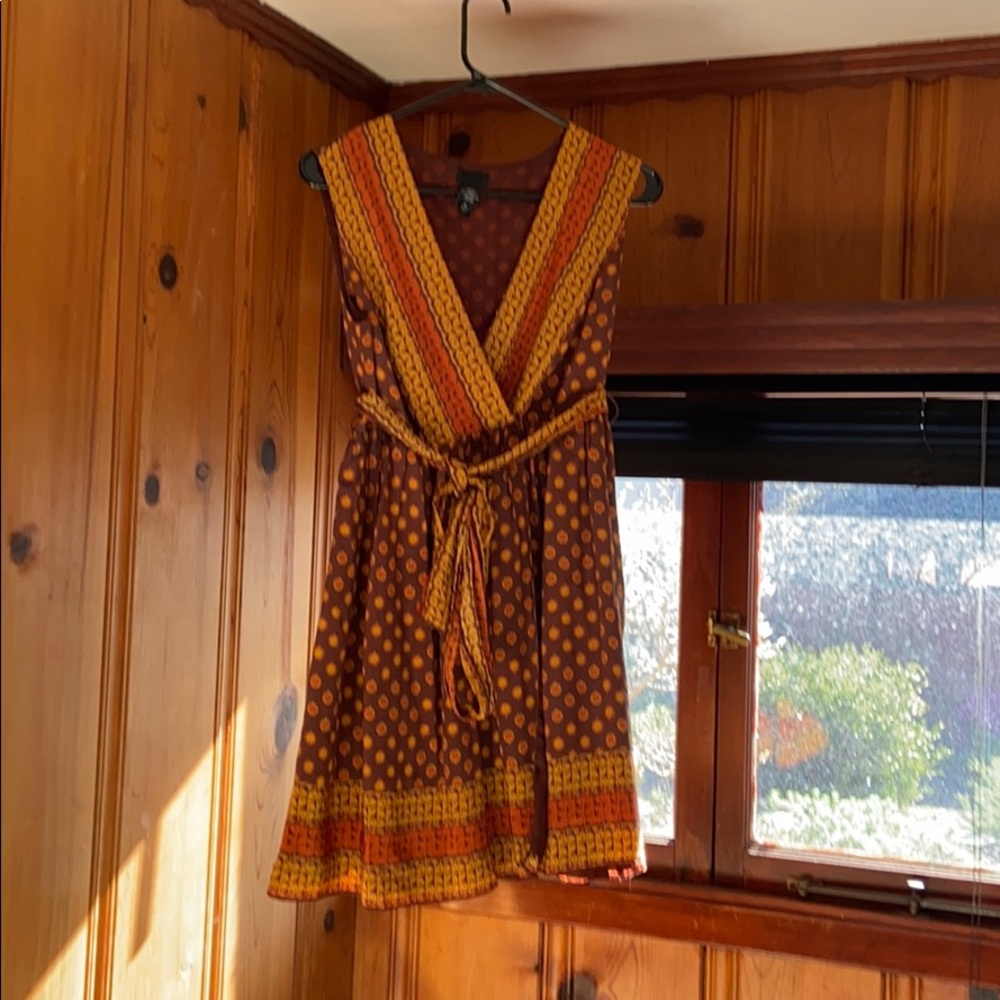 RARE Anna Sui 4 target Gossip Girl mini wrap dress
